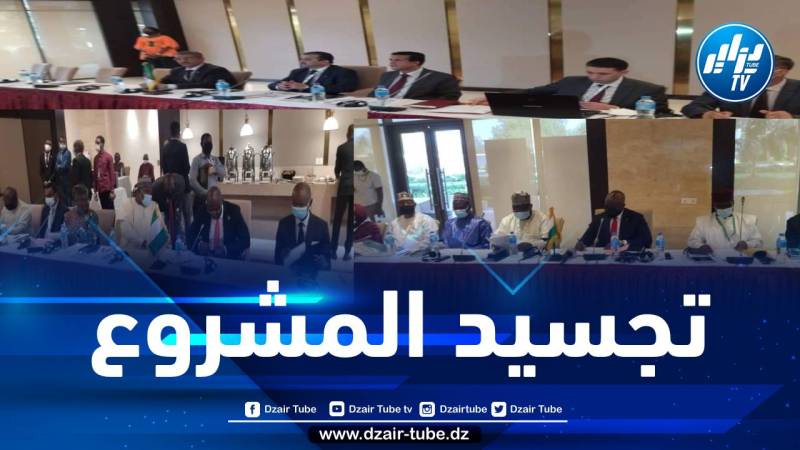 عرقاب يلتقي بنظيريه من نيجيريا والنيجر للتباحث حول تجسيد خط أنابيب الغاز العابر للصحراء