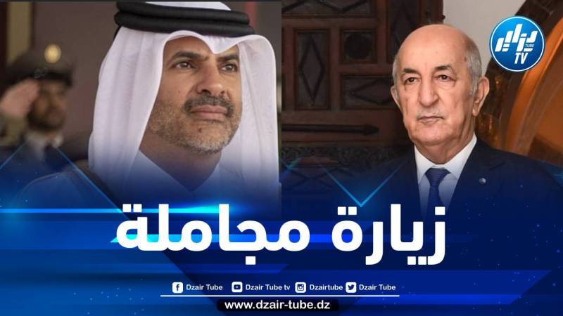 الرئيس تبون يستقبل رئيس مجلس الوزراء وزير داخلية قطر
