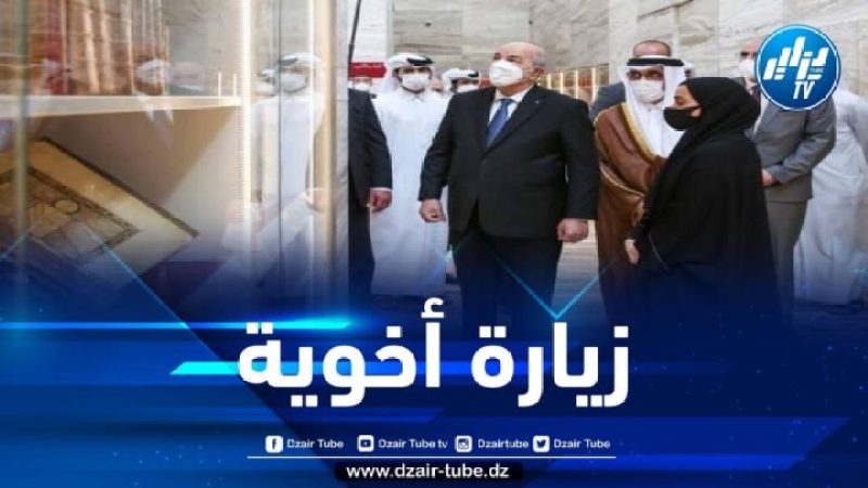 الرئيس تبون يزور مؤسسة قطر ويتلقى شروحات حول تنظيمها