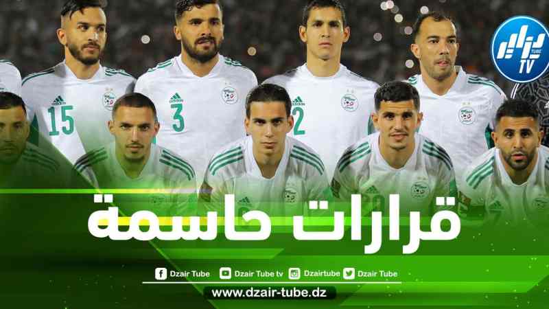 أولها مستقبل بلماضي…3 قرارات مهمة في المنتخب الجزائري بعد الإقصاء