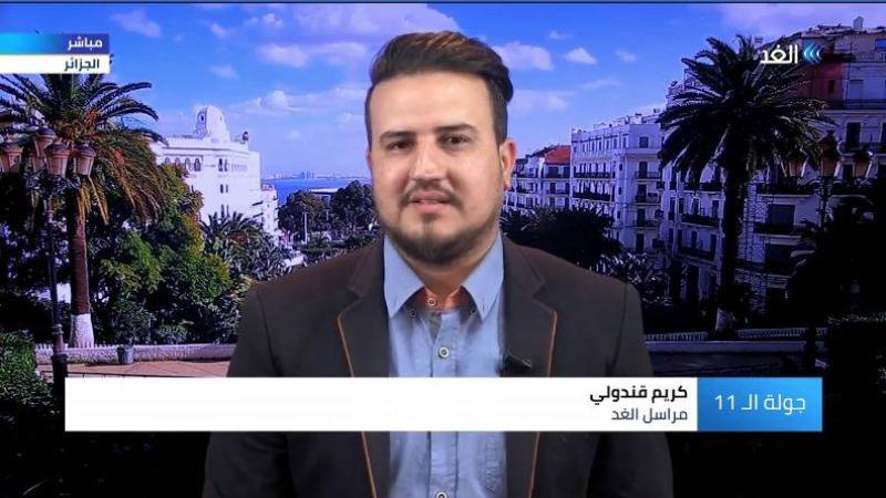 كريم قندولي ينتقد التلفزيون الجزائري بسب سوء تصوير لقطة دفع ماندي وسقوط مبولحي