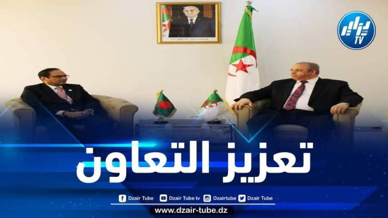 زغدار يستقبل سفير بنغلاديش ويتباحثان سبل تعزيز التعاون بين البلدين