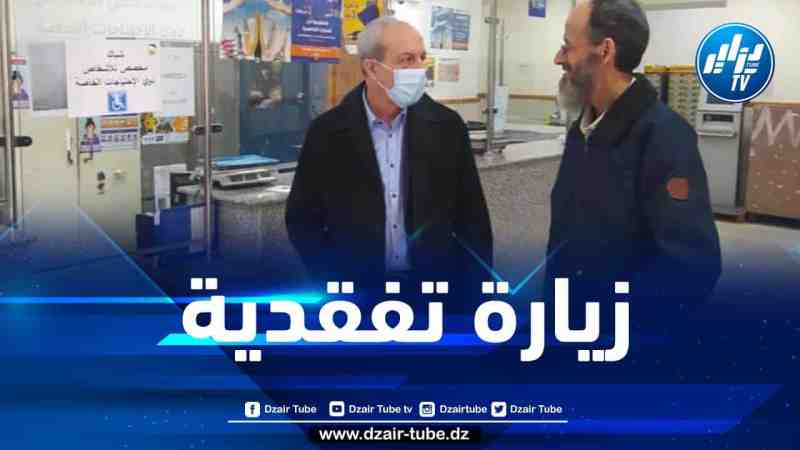 الوزير بيبي في زيارة تفقدية إلى مكاتب البريد المداومة بالعاصمة