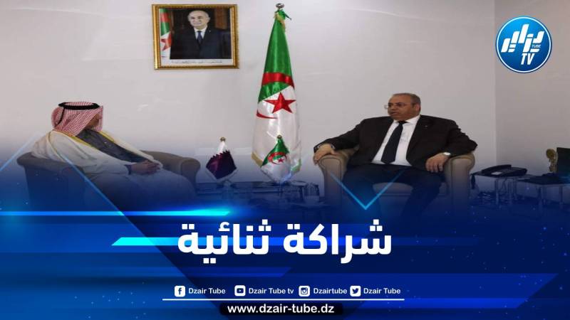 تعزيز التعاون الصناعي محور لقاء وزير الصناعة بالسفير القطري