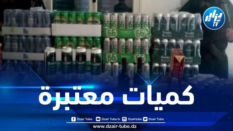 البويرة: الدرك الوطني يحجز 4080 قارورة خمر من مختلف الأنواع والأحجام