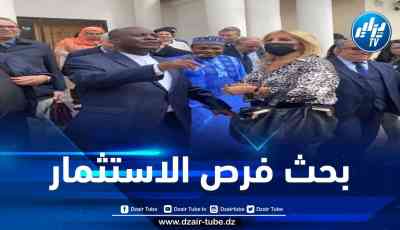 سعيدة نغزة تشارك في جلسات نقاش لبحث فرص الاستثمار بين الجزائر والكاميرون
