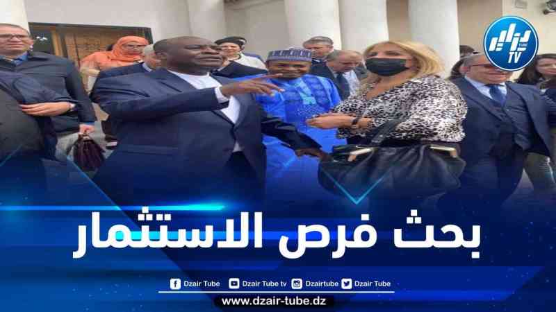 سعيدة نغزة تشارك في جلسات نقاش لبحث فرص الاستثمار بين الجزائر والكاميرون