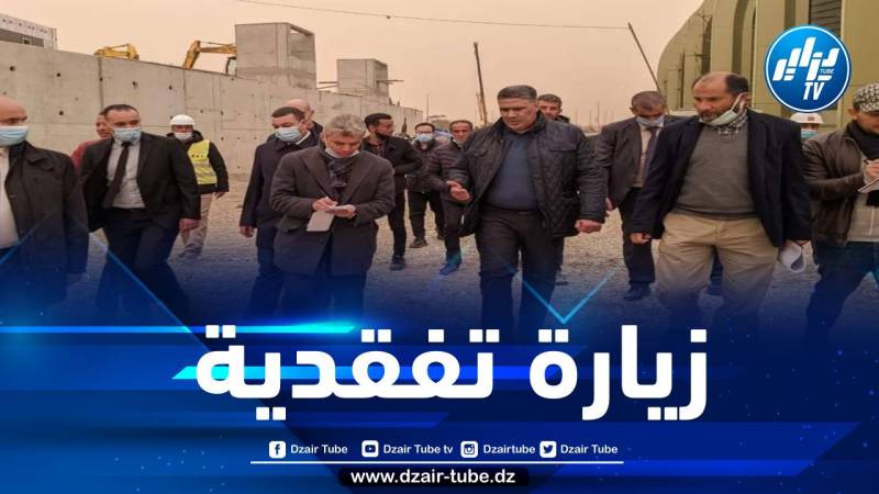 وزير السكن يتفقد المركب الأولمبي الجديد بوهران