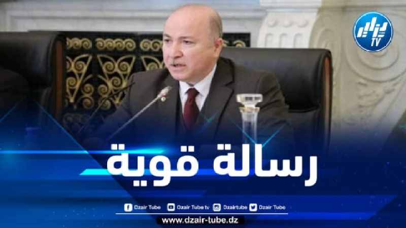 الوزير الأول يوجه رسالة لأفراد الحماية المدنية