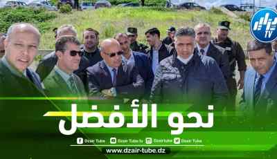 اشغال ملعب تيزي وزو تتقدم بفضل وقوف الوزير