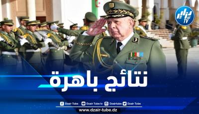 شنقريحة يشيد بالنتائج الباهرة للجيش في مكافحة الإرهاب