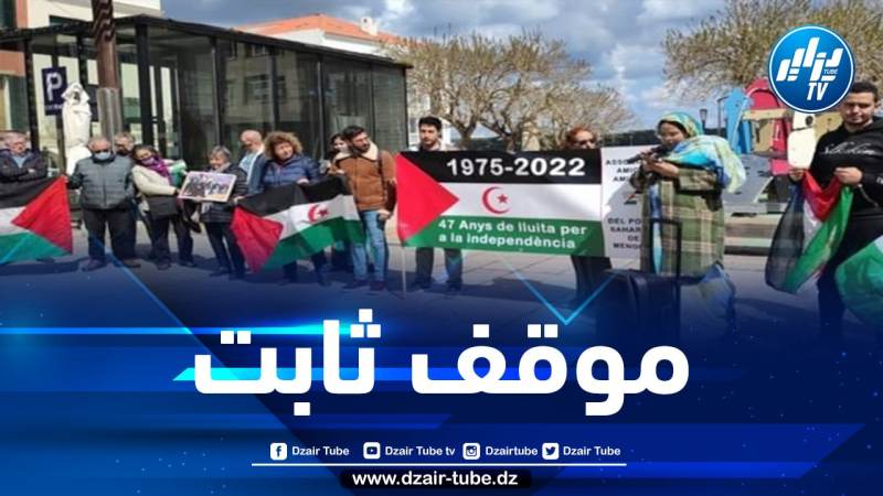مظاهرة بمايوركا الإسبانية تنديدا بموقف رئيس الحكومة ودعما للشعب الصحراوي في تقرير مصيره