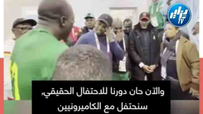 بالفيديو…فانسون أبوبكر يسخر من الجماهير الجزائرية في غرف تبديل الملابس بعد إقصاء الخضر !!