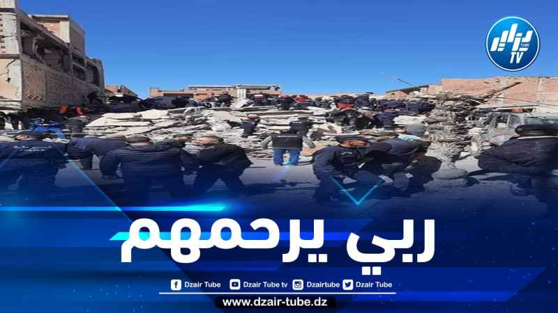 3 وفيات في حادث انفجار مبنى سكني ببرج بوعريريج