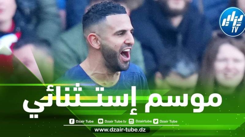 محرز في قائمة المرشحين للفوز بجائزة الكرة الذهبية