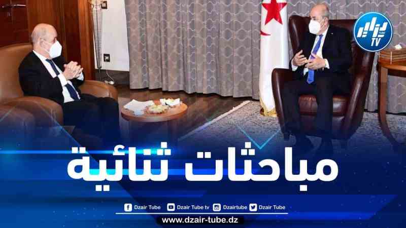 هذا ما دار بين الرئيس تبون ووزير خارجية فرنسا