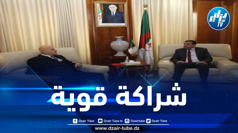 الوزير عرقاب يستقبل الرئيس التنفيذي لشركة “إيني” الإيطالية