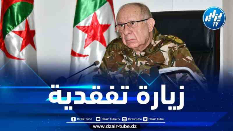 الفريق شنقريحة في زيارة عمل وتفتيش إلى قيادة القوات البحرية