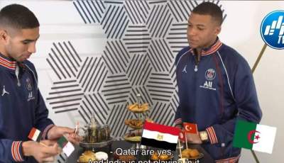 اشرف حكيمي يستفز الجزائريين بسبب المونديال