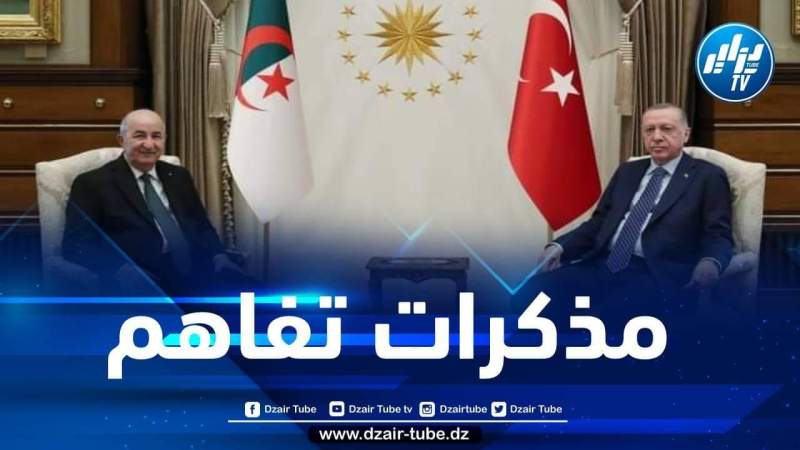 الرئيس تبون: نسعى إلى توقيع اتفاق في مجال الصناعة البحرية المدنية والعسكرية مع تركيا