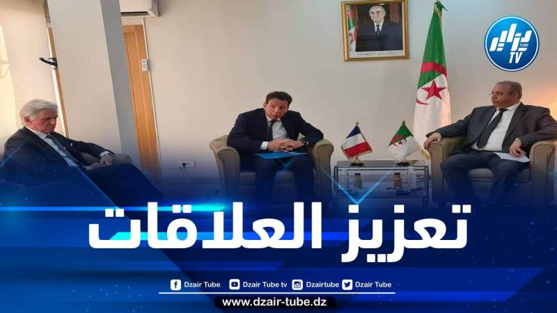 وزير الصناعة يتباحث مع رئيس “ميداف” سبل تعزيز العلاقات بين الجزائر وفرنسا