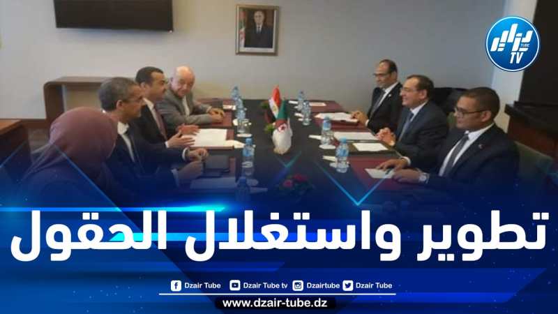 عرقاب يستقبل وزير البترول والثروة المعدنية المصري