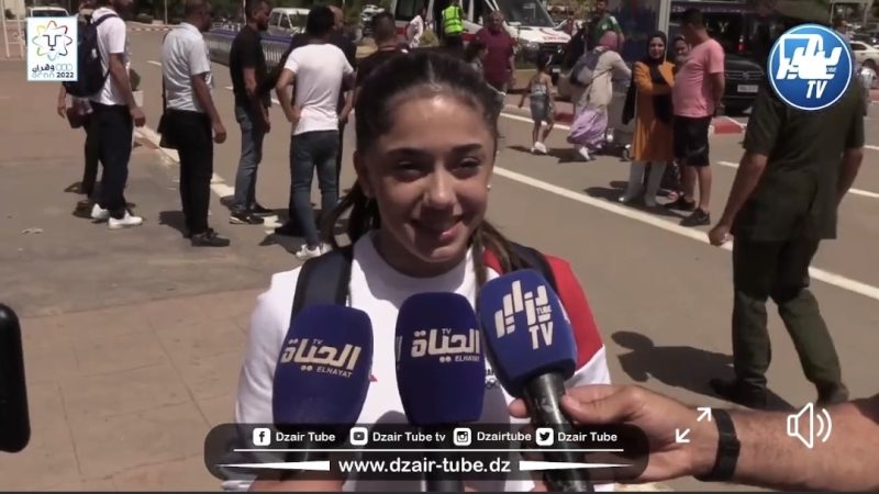 بالفيديو: مشاركة ضمن الوفد الفرنسي في ألعاب البحر الأبيض المتوسط ذات أصول جزائرية