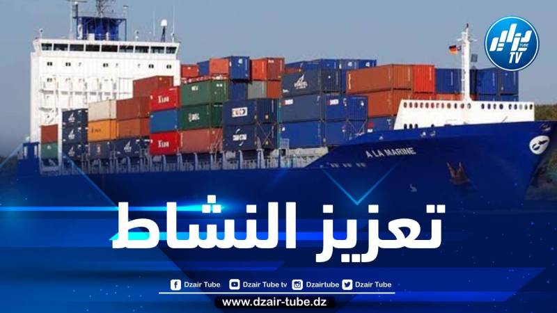 نحو تسيير خط ملاحي منتظم بين موانئ مصر والجزائر