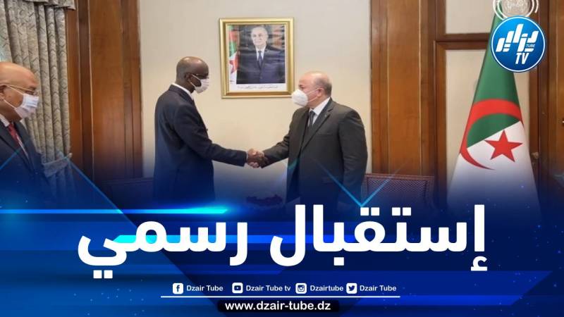 الوزير الأول يستقبل وزير الأمن العام والهجرة التشادي