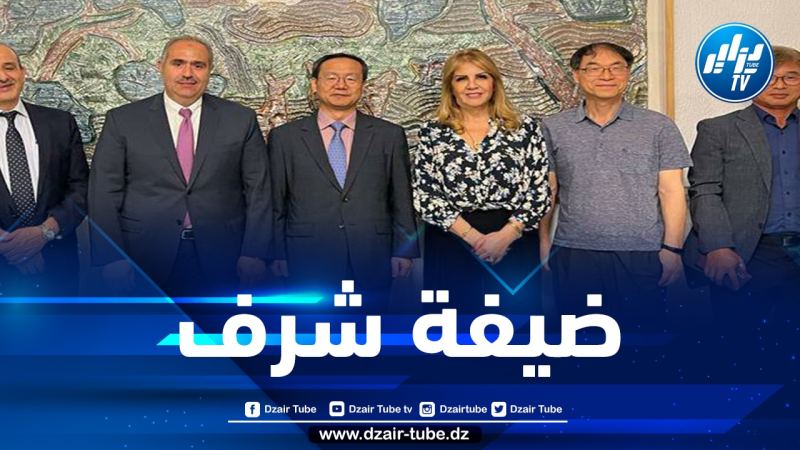 سعيدة نغزة ضيفة شرف مأدبة عشاء أقامها سفير دولة كوريا الجنوبية