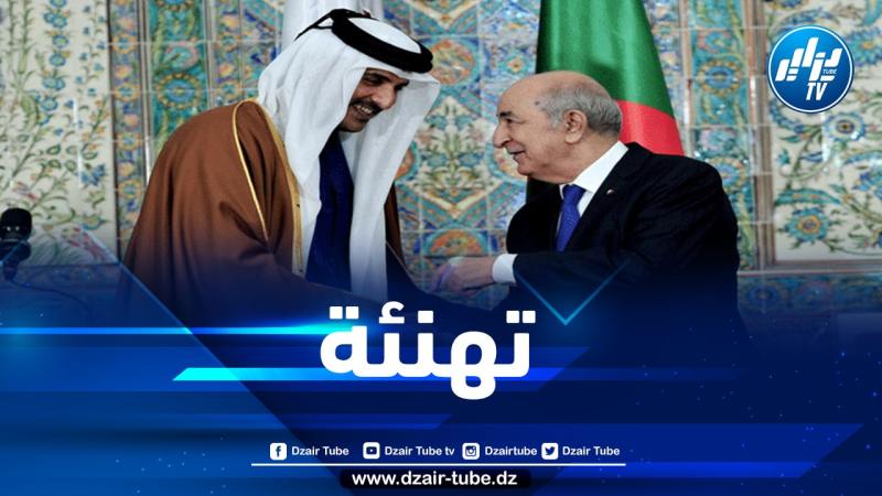 رئيس الجمهورية يتلقى اتصالا من أمير دولة قطر