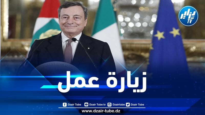 الوزير الأول يستقبل رئيس الوزراء الإيطالي بمطار هواري بومدين الدولي