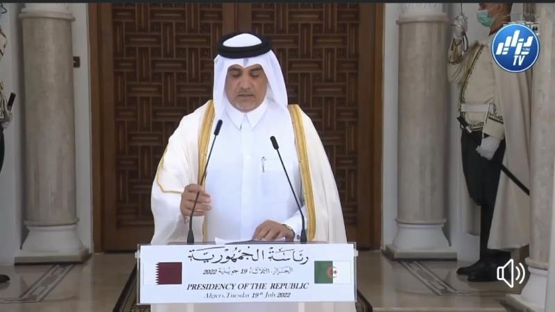 بالفيديو: تصريح قوي من سعادة سفير دولة قطر السيد ” عبد العزيز علي النعمة ” عقب استقباله من رئيس الجمهورية اليوم