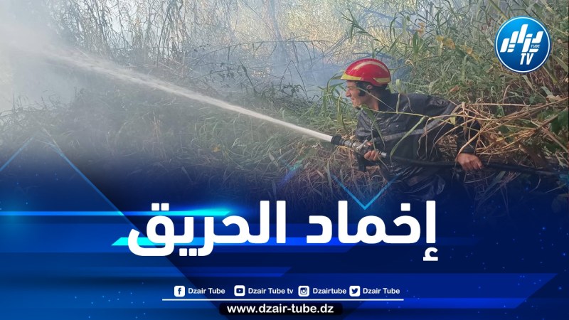 جيجل: إخماد كلي لحريق واد جن جن بالطاهير