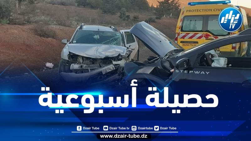 وفاة 59 شخصا في حوادث المرور خلال أسبوع