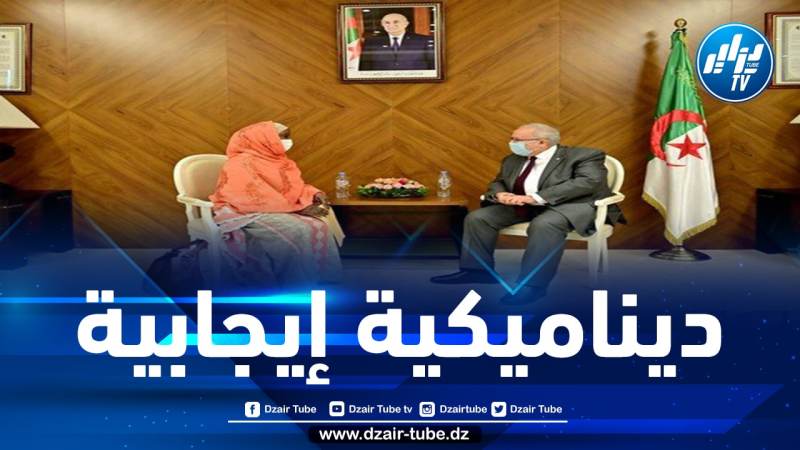 لعمامرة يستقبل السفيرة الجديدة لنيجيريا بالجزائر