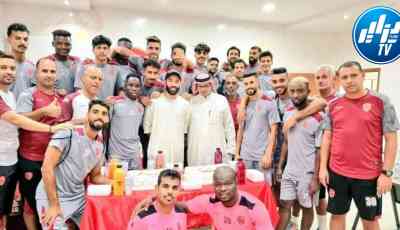 نادي سعودي يقيم إحتفالية وداع للاعب جزائري بعد قرار الإدارة بإعارته