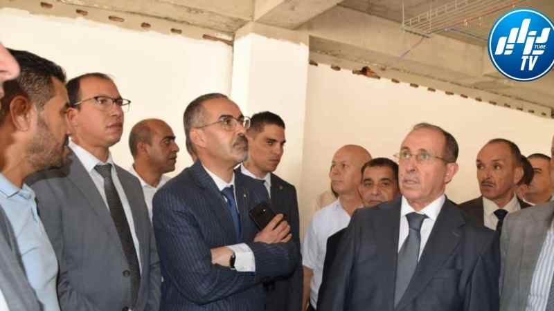 وزير الشباب و الرياضة يقوم بزيارة تفقدية لملاعب عنابة و يؤكد على ضرورة تسليمها في الآجال المحددة قبل بداية “الشان”