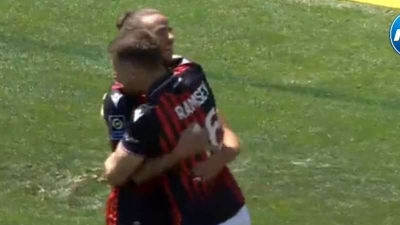 بالفيديو…أسيست بلال براهيمي في مباراة نيس و تولوز