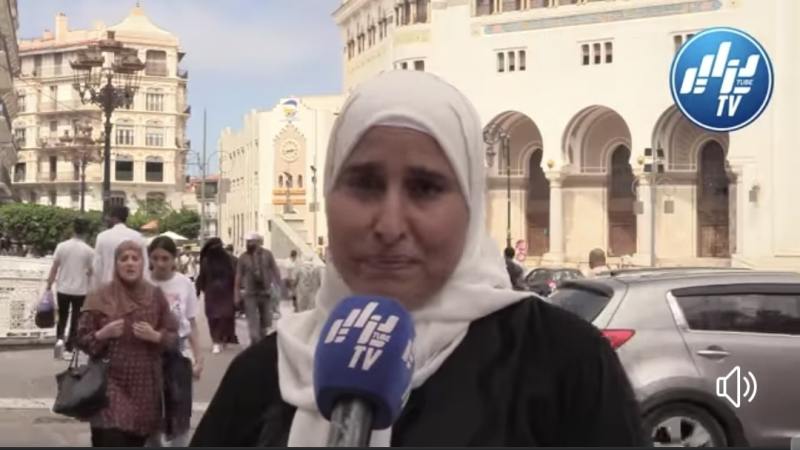 بالفيديو: تصريح مؤثر من مواطنة جزائرية عن الجيش