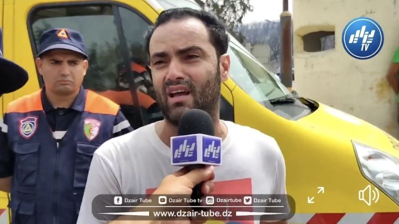 بالفيديو… صرخة مواطن ناجي من الحرائق :” تغمت بيا الدنيا ما عرفتش واش كاين