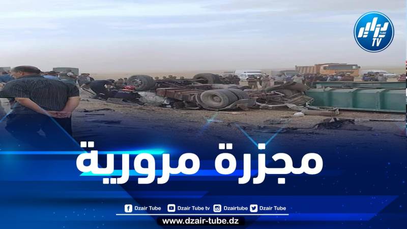 مجزرة مرورية بولاية سطيف