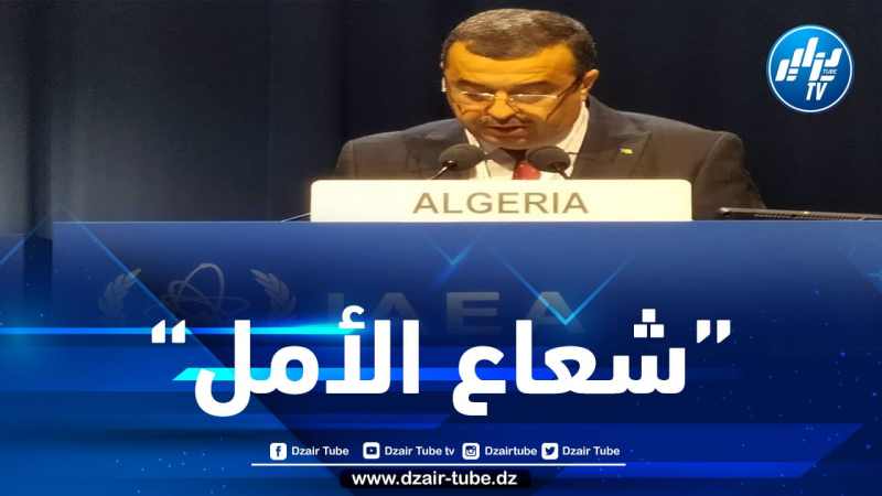 الجزائر تولي أهمية كبيرة للدور الريادي الذي تؤديه الوكالة الدولية للطاقة الذرية