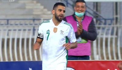 هدف رياض محرز في  شباك  منتخب  نيجيريا