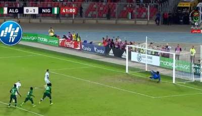 المنتخب الوطني يفوز على نيجيريا و يحقق ثاني انتصاراته في ملعب ميلود هدفي