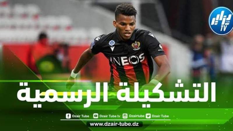 التشكيلة الاساسية لنادي نيس ضد اجاكسيو