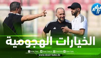 8 خيارات هجومية للكوتش بلماضي أمام نيجيريا و غينيا