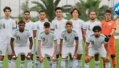 المنتخب الوطني لأقل من 20 سنة يفوز على نظيره السوداني بخماسية نظيفة