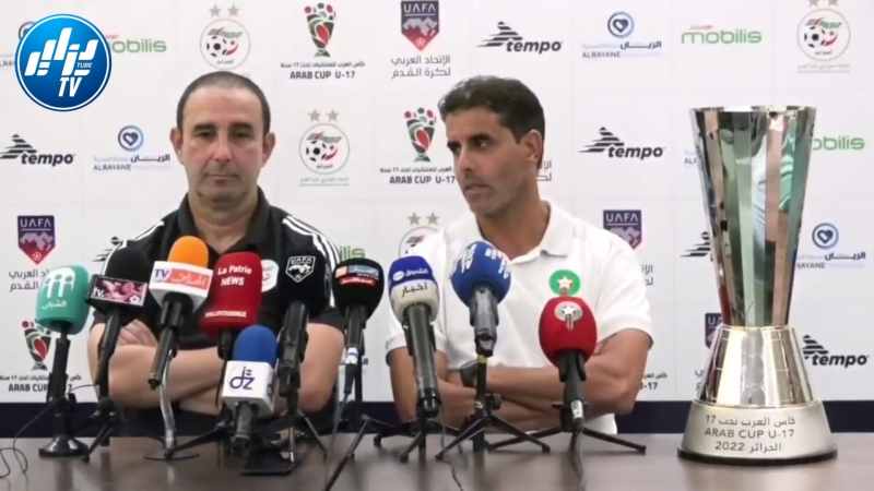 هذه أبرز تصريحات رزقي رمان و سعيد شيبه قبل نهائي كأس العرب للناشئين بين الجزائر و المغرب