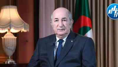 رئيس الجمهورية السيد عبد المجيد تبون يكرم لاعبي المنتخب الوطني للناشئين